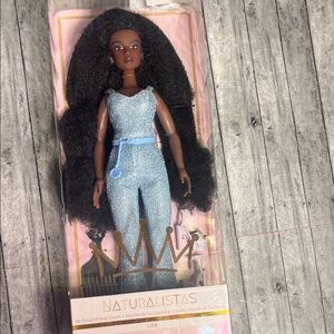 Naturalistas Lya Doll with Blue Outfit